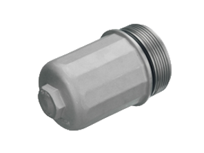 Mise à niveau du boîtier de filtre à huile en aluminium. Porsche 996 / 986 Boxster / 987 Boxster / 987C Cayman / 997 / 955 Cayenne S V8 et 955 Cayenne Turbo - 99610702055, 99610712054 - URO-018521